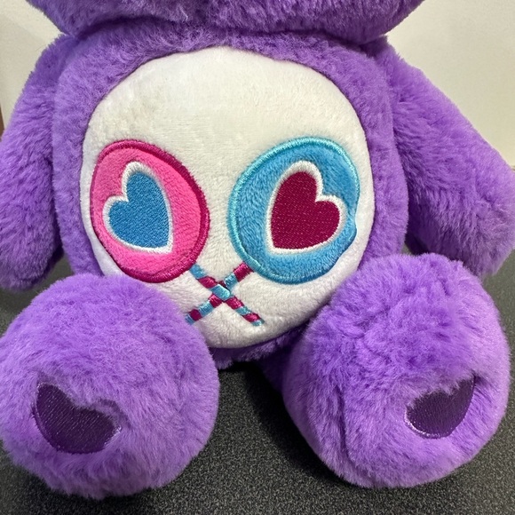 Purple Plush Bear Toy - Picture 6 of 9